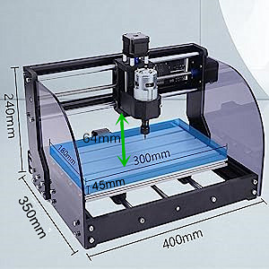 US Stock CNC Mini Router 3018 Pro Max ER11 3 оси DIY мини гравировка деревянные печатные платы ПВХ фрезерная 0