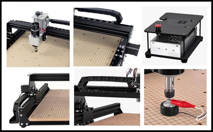 4540 Маршрутизатор CNC гравирующая машина 500 Вт Шпиндель 11000 вращений в минуту 3 оси 2