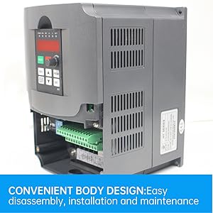 Инвертор серии VFD HY HY04D023B 4kw 400hz Вход однофазный Выход 3-фазный 220v 7