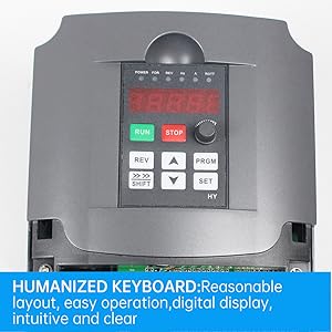 Инвертор серии VFD HY HY04D023B 4kw 400hz Вход однофазный Выход 3-фазный 220v 8
